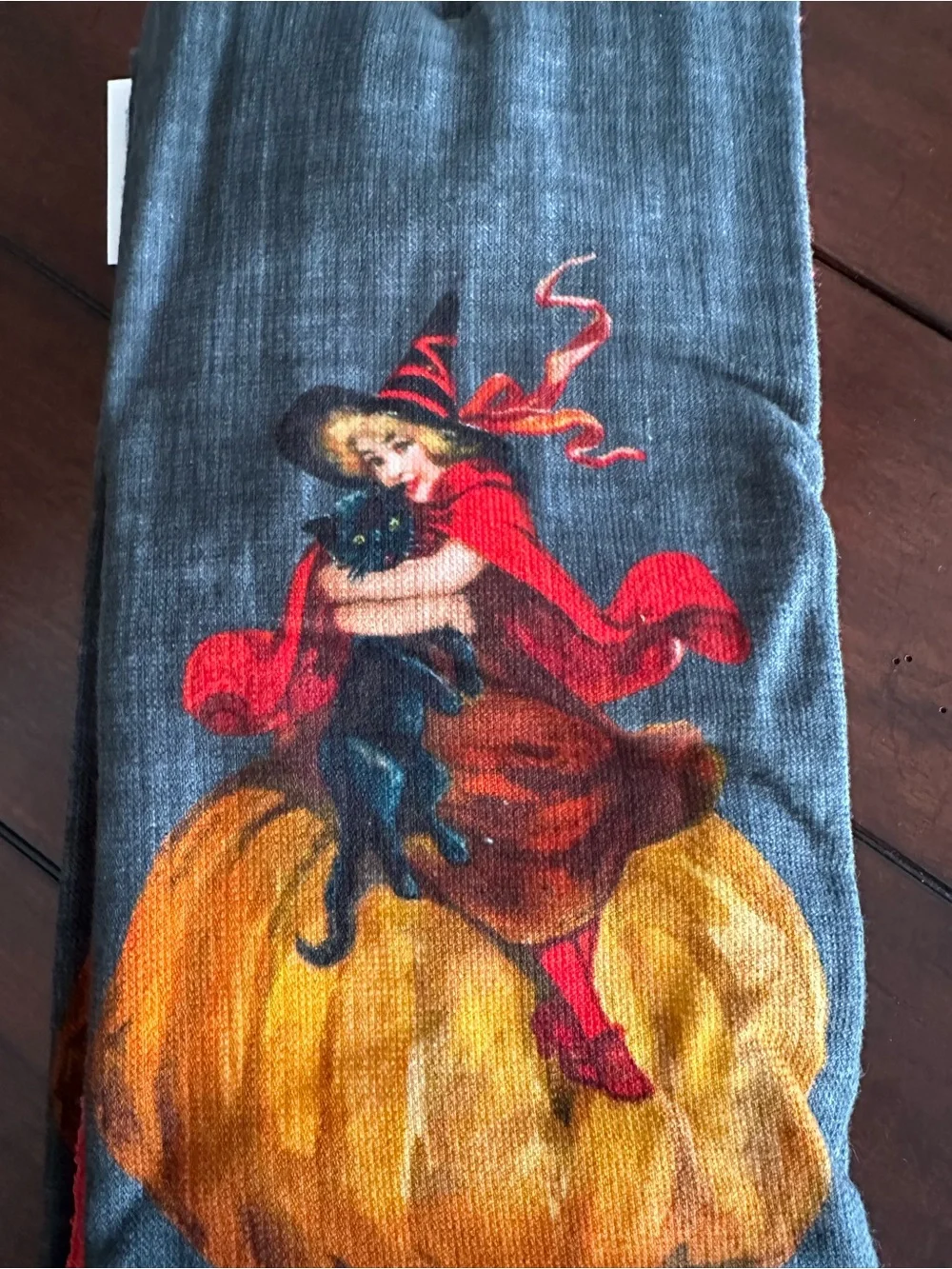 MFA Boston Halloween Pumpkin Witch Kitchen Towel set Vintage inspired